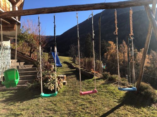 Spielplatz, Ferienwohnung Martlerhof Urlaub in Südtirol